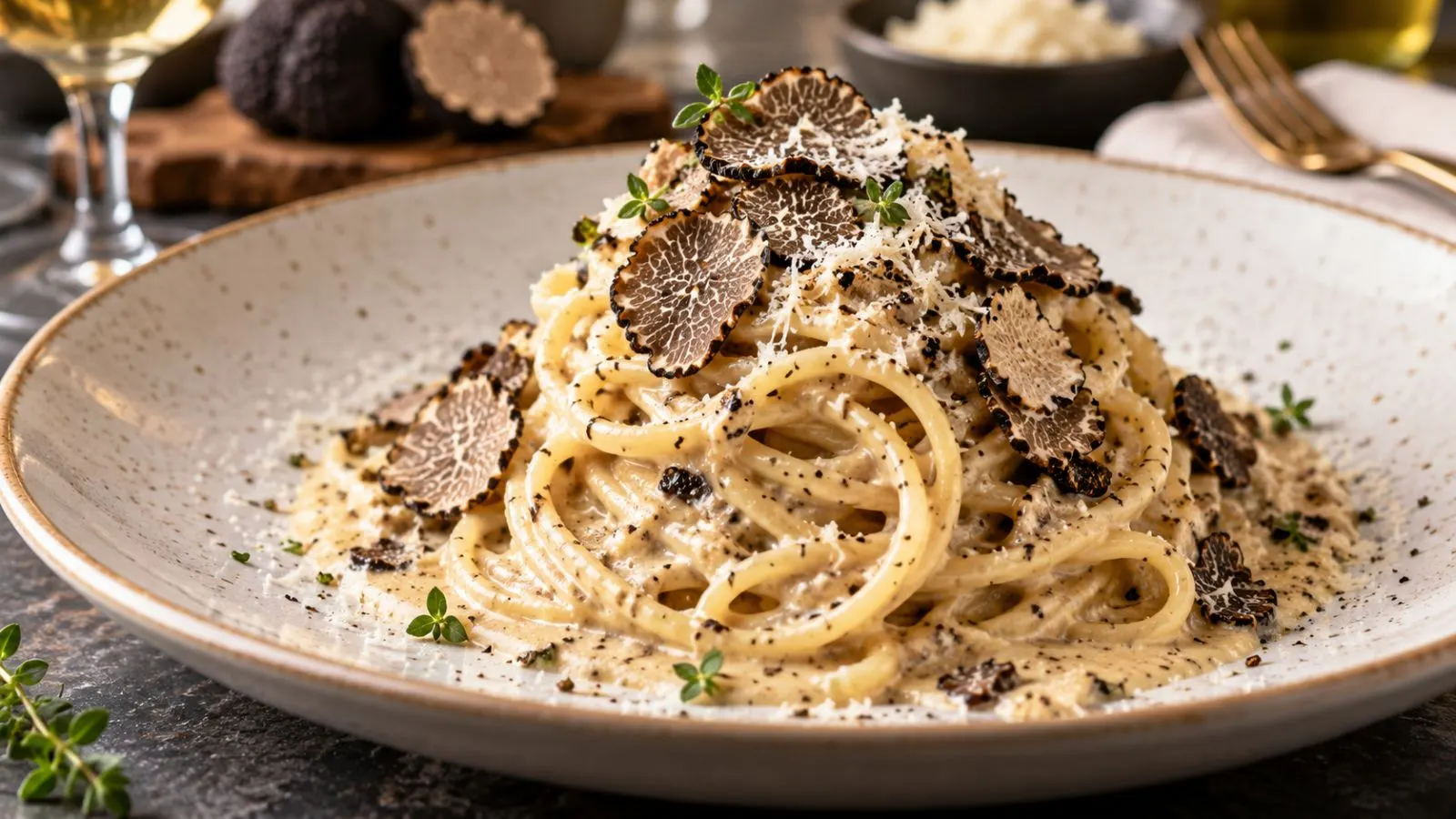 Linguine al Tartufo: Umenie jednoduchosti s vôňou lesa
